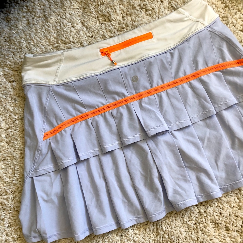 Lululemon lavender & orange skirt/ skort